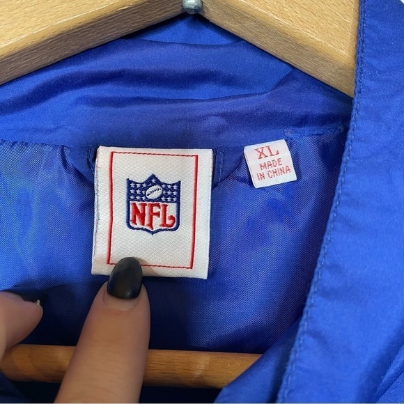NFL Indianapolis Colts Full Zip Windbreaker Jacket Xlarge - Picture 4 of 7